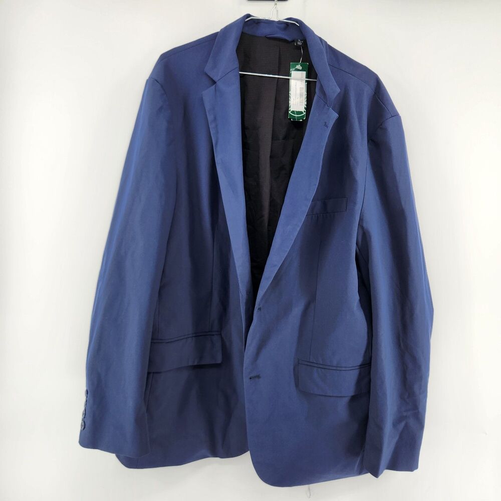 01.ALGO Navy XL WarpTech Commuter Blazer Jacket NWT‎